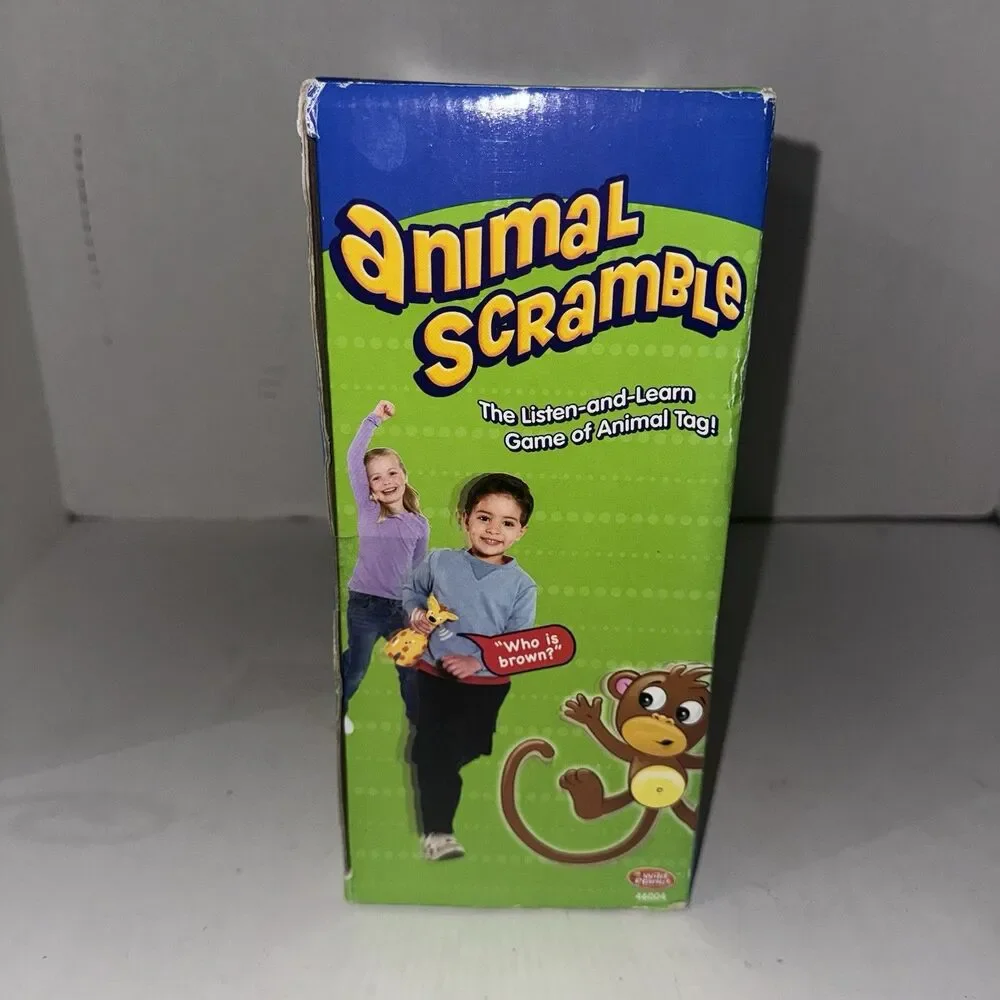 Wild Planet Animal Scramble Electronic Preschool Game 2007 NEW Open Box
